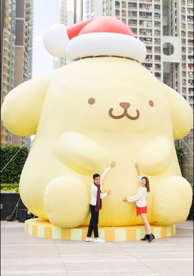 That is one big Pompompurin display!