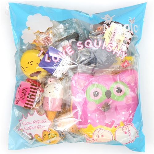 Massive surprise grab bag of 14 squishies