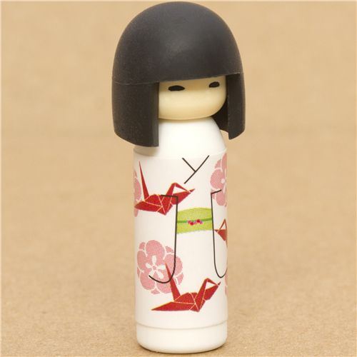 Japanese Kokeshi dolls eraser origami from Japan