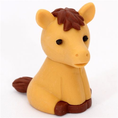 cute Japanese horse eraser from Iwako