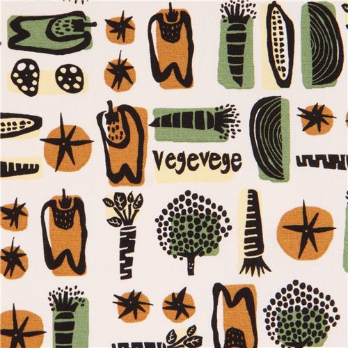 cream colored vegetable oxford fabric from Japan