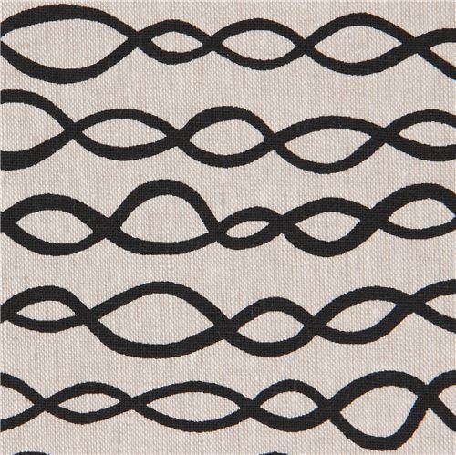 natural color Robert Kaufman black loop linen cotton fabric Arroyo Essex