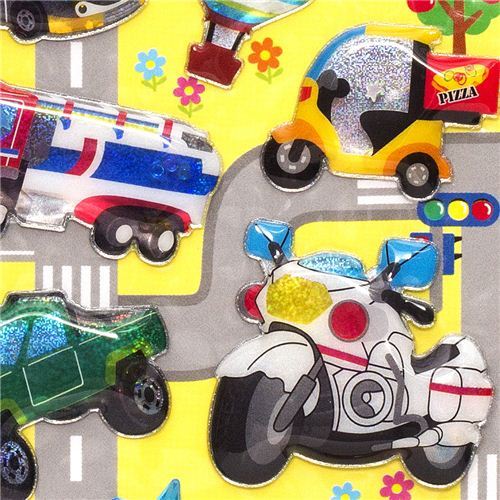 thick sponge stickers vehicles truck car