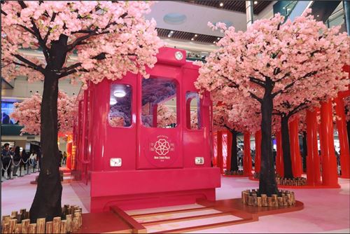 What a beautiful indoor display!