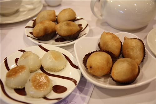 Lots of delicious dishes in small servings 
