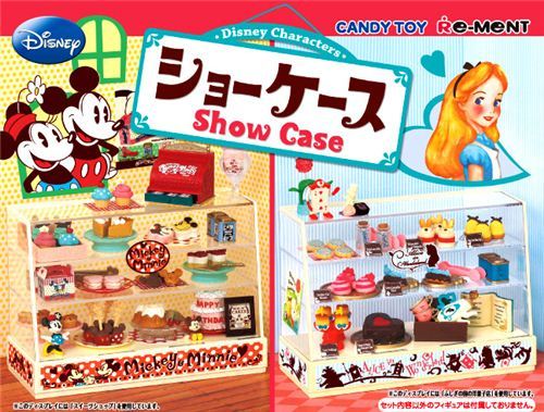 Disney Re-Ment Alice & Mickey Showcase Miniature Box