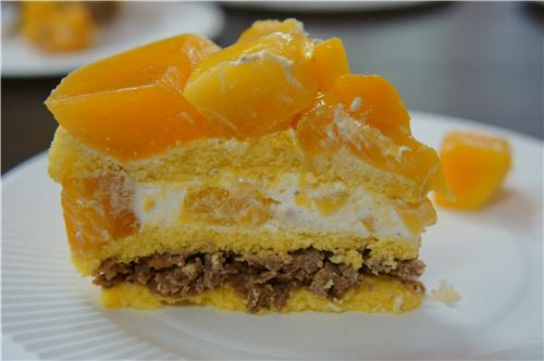 It was so delicious, just see how big the mango pieces are