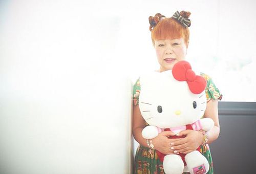 The woman behind the cat. Third appointed Hello Kitty designer Yuko Yamaguchi and her protegee.