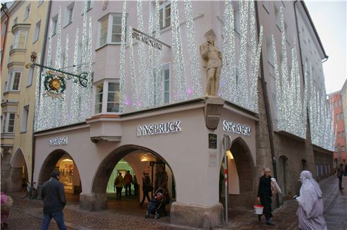 Sandra and Alan visited this Swarovski store in Innsbruck, Austria