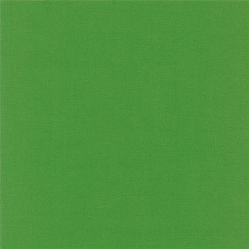 Grasshopper solid green Kona fabric Robert Kaufman USA
