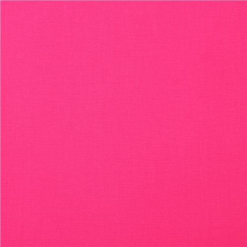 solid pink fabric Robert Kaufman USA Bright Pink