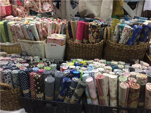 Oodles of fabrics!