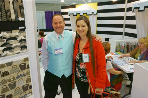 Sandra and Ben from Michael Miller have known each other for many years now
