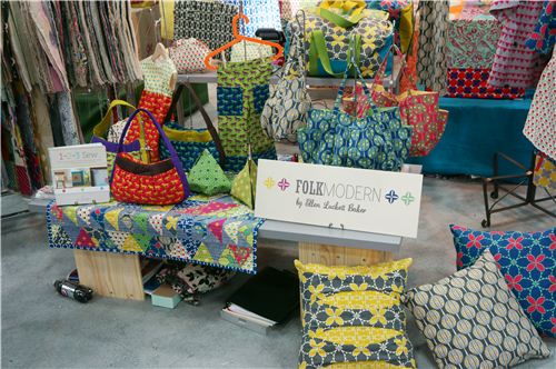 All those Kokka fabrics are designed by Ellen Lucket Baker