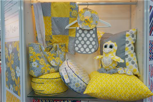 Pretty projects in yellow and grey