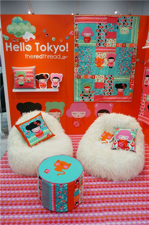 Robert Kaufman presents the lovely Hello Tokyo collection at the Spring Quilt Market