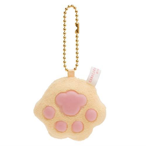 orange San-X Corocorocoronya cat paw plush toy squishy