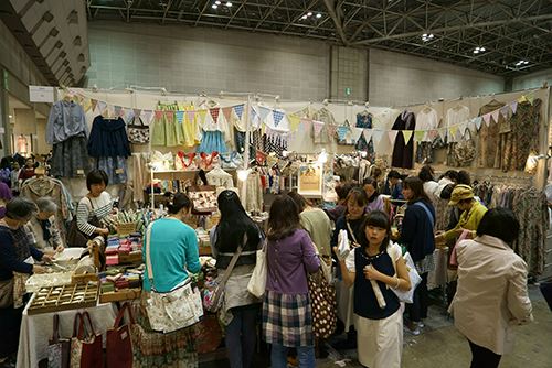 Many beautifully crafted clothes were on display