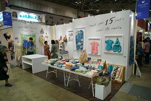 Kokka's booth at the show