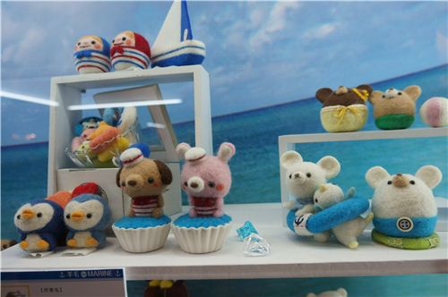 The little felt items make adorable decorations