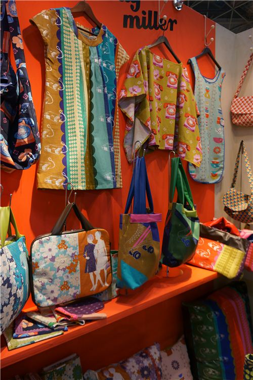 Beautiful items with Kokka fabrics designed by Melody Miller