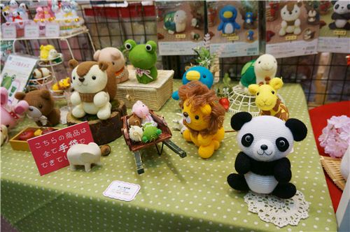 The crochet panda bear is absolutely adorable