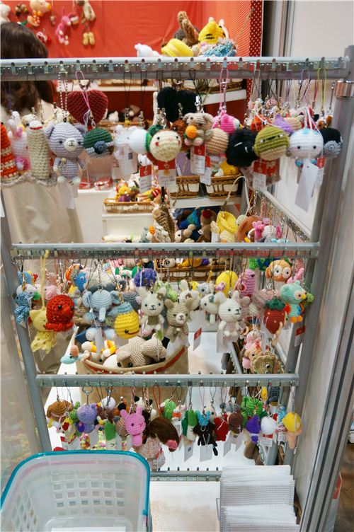 kawaii crocheted charms