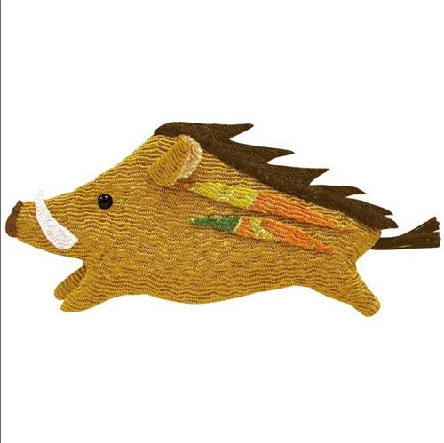 What a cool arts and crafts boar!