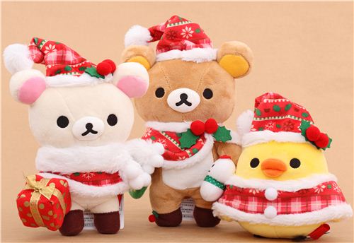 We have the limited Rilakkuma Christmas plushie edition in our shop