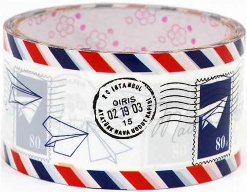 cute big letter Deco Tape airmail