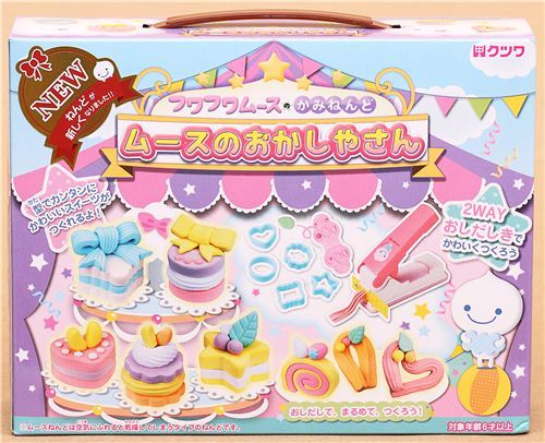 DIY paper mousse clay mini cake sweets Japan