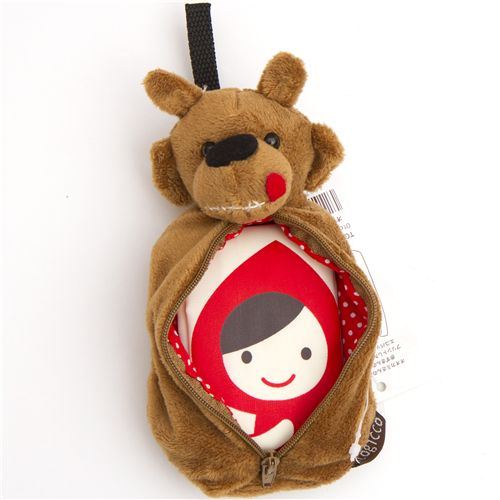 cute Little Red Riding Hood shopping bag wolf pouch