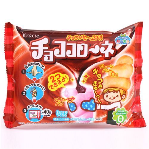 Popin' Cookin' Choco Koroone cornet DIY candy Kracie