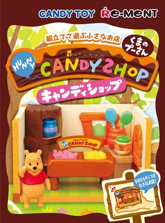 Disney Re-Ment Winnie-the-Pooh Candy Shop Miniature Box