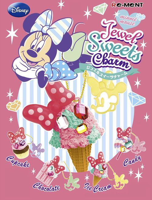 Re-Ment Disney Minnie Mouse sweets cupcakes