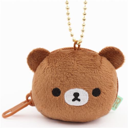 Kogumachan bear small plush bag charm