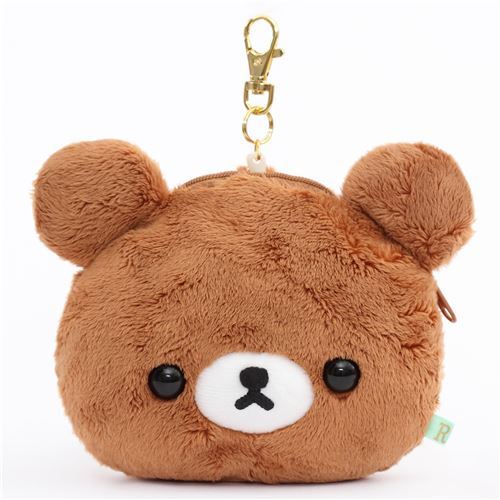 Kogumachan bear plush toy pass holder pass case San-X