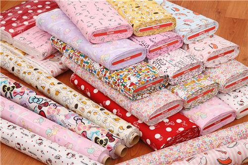 Check out all the lovely new Sanrio fabrics in our  shop