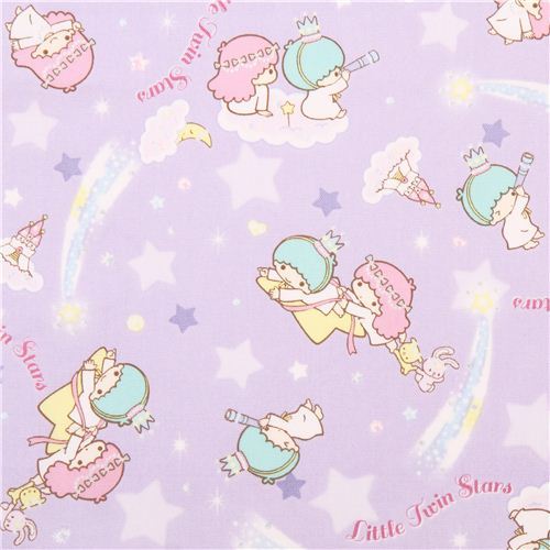 Dreamy. This Little Twin Stars star fabric witth castle in the clouds
