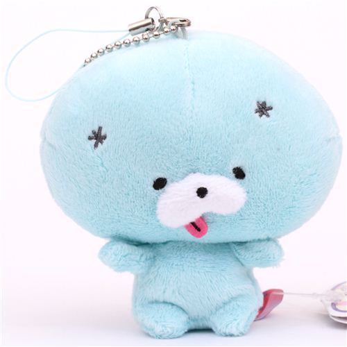 turquoise Zombbit zombie animal rabbit Nonbi plush charm