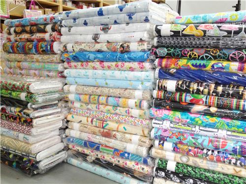 This is just a tiny part of the new Timeless Treasures fabrics we got