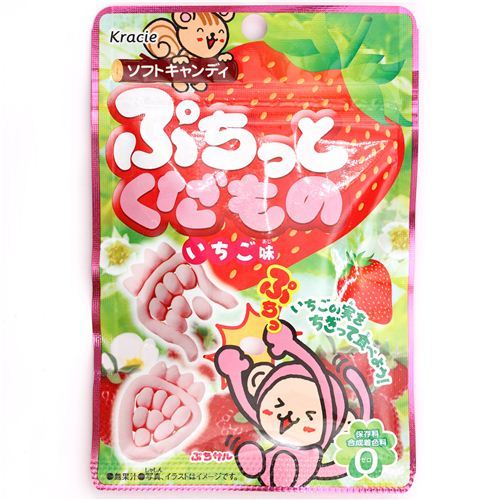 Puchitto Kudamono strawberry candy Popin' Cookin'