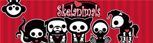 We now have cute Skelanimals fabrics on modes4u.com