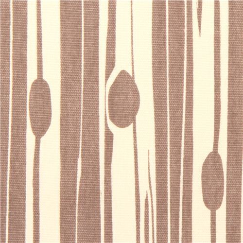 grey tree bark canvas organic fabric birch USA