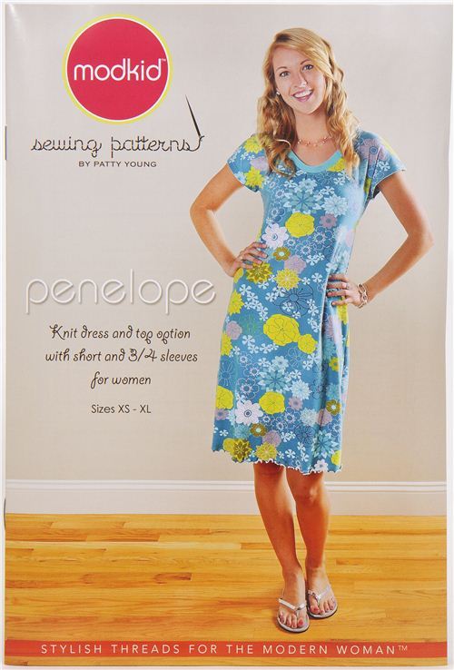 Modkid women's dress & top sewing pattern Penelope
