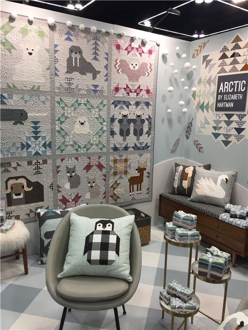 Robert Kaufman's booth