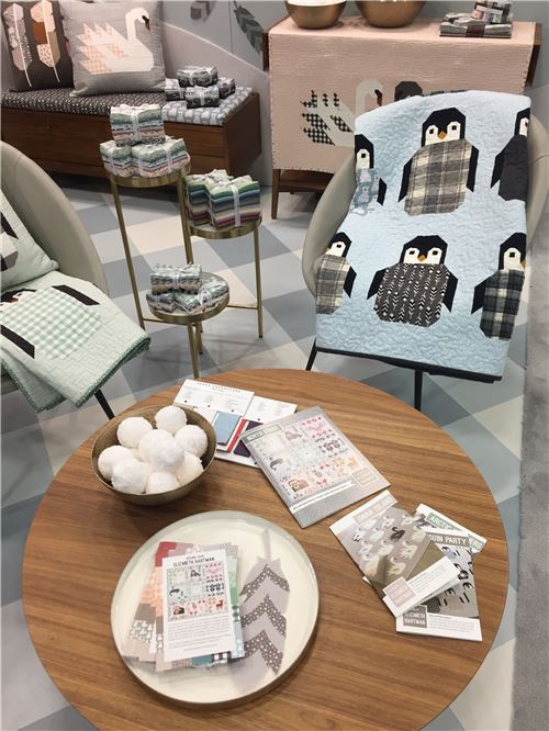 Robert Kaufman's booth is lovely!