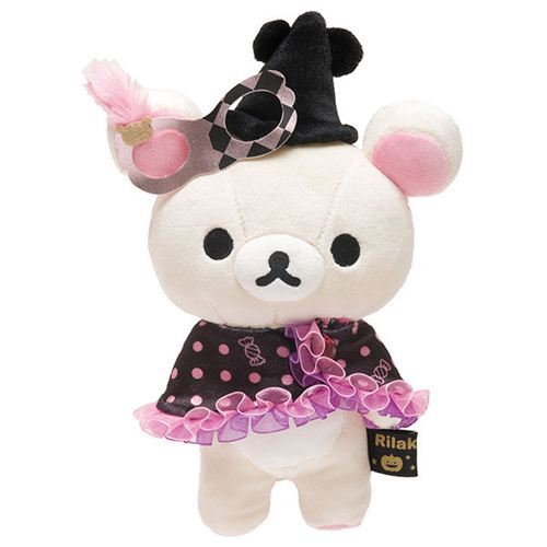 Rilakkuma Halloween Party white bear plush toy San-X