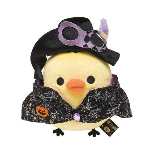 Rilakkuma Halloween Party yellow chick plush toy San-X