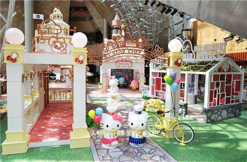 The official photo of the Sanrio Star Chef Institute exhibition in Hong Kong